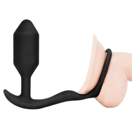Пробка с кольцом b-Vibe Snug & Tug