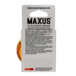 Презервативы Maxus Sensual №3