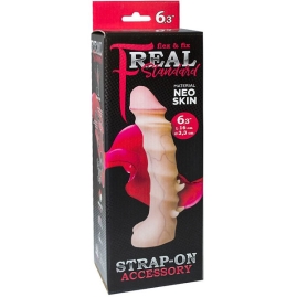 Фаллос-насадка Real Standard 6,3" Lovetoy