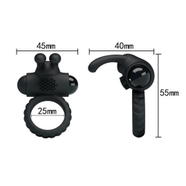 Виброкольцо Pretty Love Eudora