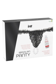 Трусики с бусинами и гелем INTT Sliding Gel