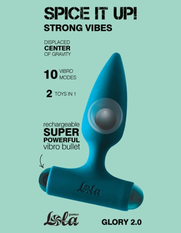 Анальная вибропробка Glory 2.0 Spice It Up